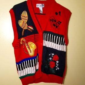 P Galli sweater vest